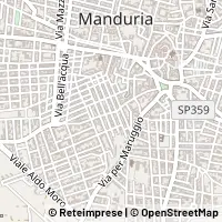 Karte Manduria