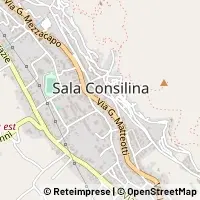 Mapa Sala Consilina