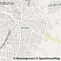 Hartă Manduria