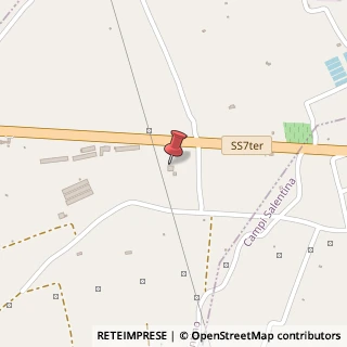 Mappa Strada Statale 7ter, 13, 73015 Salice Salentino, Lecce (Puglia)