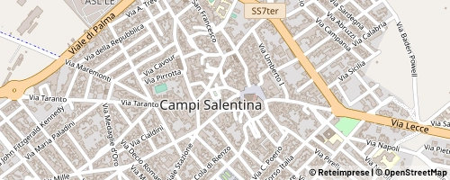 Mappa Campi Salentina