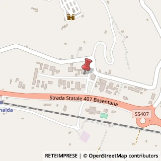 Mappa Zona Pip, S.S. 407 Basentana, 75012 Bernalda MT, Italia, 75012 Bernalda, Matera (Basilicata)
