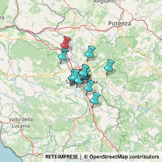 Mappa Salita Guerrazzi, 84036 Sala Consilina SA, Italia (6.93385)