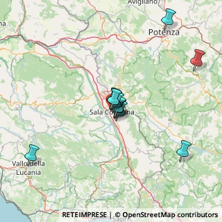 Mappa Salita Guerrazzi, 84036 Sala Consilina SA, Italia (11.62667)