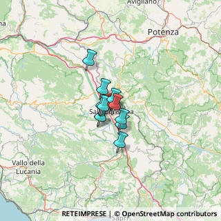 Mappa Via Matteo Giannone, 84036 Sala Consilina SA, Italia (6.89909)