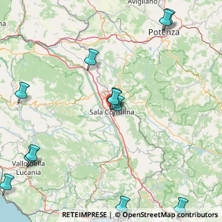 Mappa Salita Guerrazzi, 84036 Sala Consilina SA, Italia (25.40167)