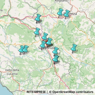 Mappa Salita Guerrazzi, 84036 Sala Consilina SA, Italia (14.272)