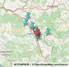 Mappa Via Matteo Giannone, 84036 Sala Consilina SA, Italia (6.32455)