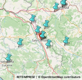 Mappa Via Matteo Giannone, 84036 Sala Consilina SA, Italia (17.96846)