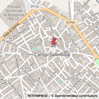Mappa Via San Giovanni, 23, 73012 Campi Salentina, Lecce (Puglia)
