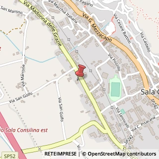 Mappa Via San Golfo, 226, 84036 Sala Consilina, Salerno (Campania)