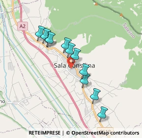 Mappa Via Carlo Pisacane, 84036 Sala Consilina SA, Italia (1.70818)