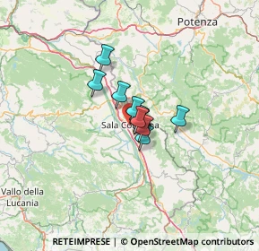 Mappa Via Carlo Pisacane, 84036 Sala Consilina SA, Italia (6.23909)
