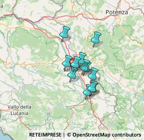 Mappa Zona Industriale, 84039 Teggiano SA, Italia (9.12)