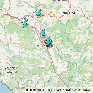 Mappa Via Giuseppe Garibaldi, 84036 Sala Consilina SA, Italia (47.34133)