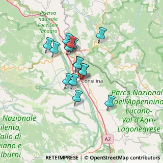 Mappa E45, 84036 Sala Consilina SA, Italia (5.68667)