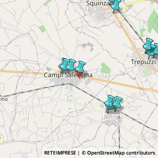 Mappa Via Ettore D'amore, 73012 Campi Salentina LE, Italia (3.116)