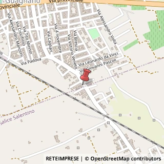 Mappa Via Vittorio Veneto, 11, 73010 Guagnano, Lecce (Puglia)
