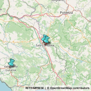 Mappa Largo Torquato Tasso, 84036 Sala Consilina SA, Italia (44.3)