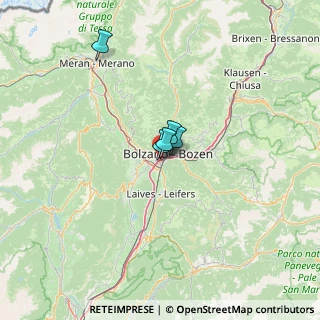 Mappa Via Galileo Galilei, 39100 Bolzano BZ, Italia (54.46231)