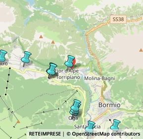 Mappa Via Madonnina, 23038 Valdidentro SO, Italia (2.47917)