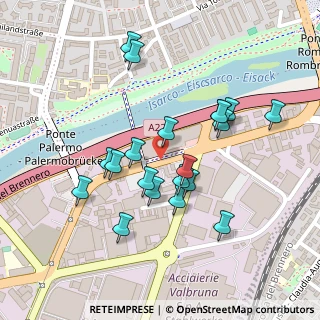 Mappa Centro Commerciale Twenty, 39100 Bolzano BZ, Italia (0.21)