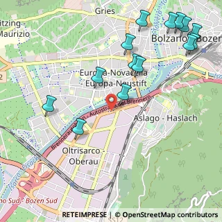 Mappa Centro Commerciale Twenty, 39100 Bolzano BZ, Italia (1.30071)
