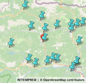 Mappa 33025 Ovaro UD, Italia (9.7875)