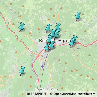 Mappa Via Avogadro, 39100 Bolzano BZ, Italia (2.91071)