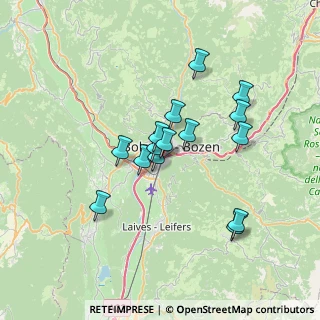 Mappa Via Avogadro, 39100 Bolzano BZ, Italia (5.618)