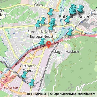 Mappa Via Avogadro, 39100 Bolzano BZ, Italia (1.4165)