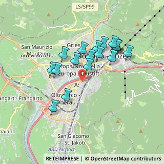 Mappa Via Avogadro, 39100 Bolzano BZ, Italia (1.61556)