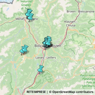 Mappa Via Aurelio Nicolodi, 39100 Bolzano BZ, Italia (10.03)