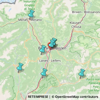 Mappa Twenty, 39100 Bolzano BZ, Italia (24.81273)