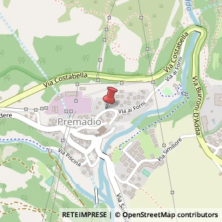Mappa Via ai Forni, 22, 23038 Valdidentro, Sondrio (Lombardia)