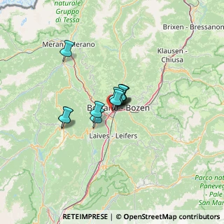 Mappa Viadotto Bolzano, 39100 Bolzano BZ, Italia (6.4825)