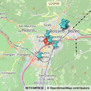 Mappa Viadotto Bolzano, 39100 Bolzano BZ, Italia (1.54818)
