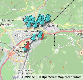 Mappa Via Ujöp-Freinademetz, 39100 Bolzano BZ, Italia (1.45947)