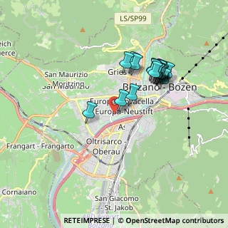 Mappa Via Aosta, 39100 Bolzano BZ, Italia (1.6455)