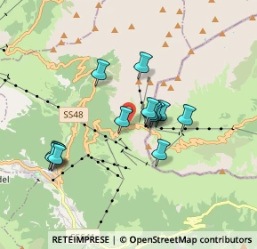 Mappa Strada Dolomites delle Dolomiti, 38032 Livinallongo del col di lana BL, Italia (1.44286)