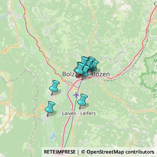 Mappa Via Bassano del Grappa, 39100 Bolzano BZ, Italia (3.14)