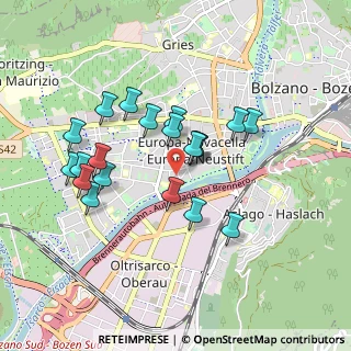 Mappa Via Bassano del Grappa, 39100 Bolzano BZ, Italia (0.7985)