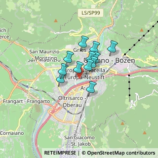 Mappa Via Bassano del Grappa, 39100 Bolzano BZ, Italia (1.01417)