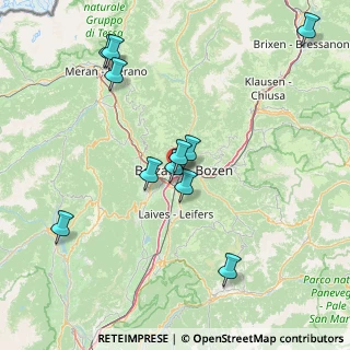 Mappa Via Bassano del Grappa, 39100 Bolzano BZ, Italia (15.44727)