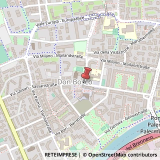 Mappa Piazza Don Bosco, 16, 39100 Bolzano, Bolzano (Trentino-Alto Adige)
