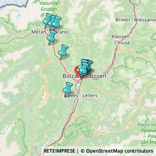 Mappa Via Glorenza, 39100 Bolzano BZ, Italia (10.335)