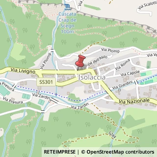 Mappa Via Don Evaristo Peccedi, 16, 23038 Valdidentro, Sondrio (Lombardia)