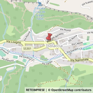 Mappa Via Don Peccedi,  12, 23038 Valdidentro, Sondrio (Lombardia)