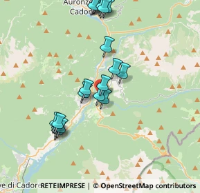 Mappa Via Giuseppe Fabbro, 32040 Vigo di Cadore BL, Italia (3.8475)