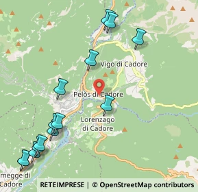 Mappa Via Giuseppe Fabbro, 32040 Vigo di Cadore BL, Italia (2.61286)